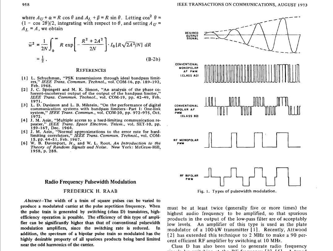 Radio Frequency Pulsewidth Modulation